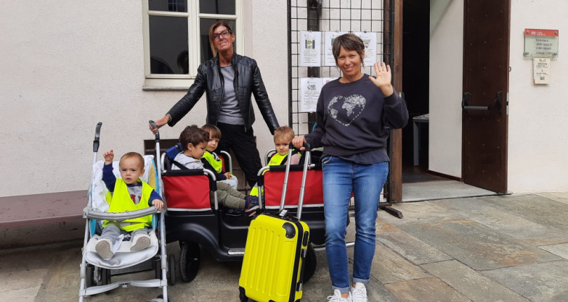 Outdoor Education: i bambini del Nido di Oltreponte alla Biblioteca Luzzati
